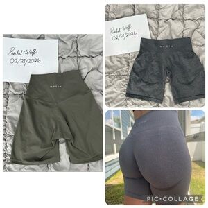 Bundle of 3 NVGTN biker shorts